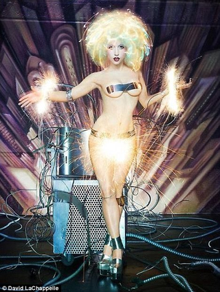 Illustration for article titled Lady GaGa Strips for Science (NSFW)
